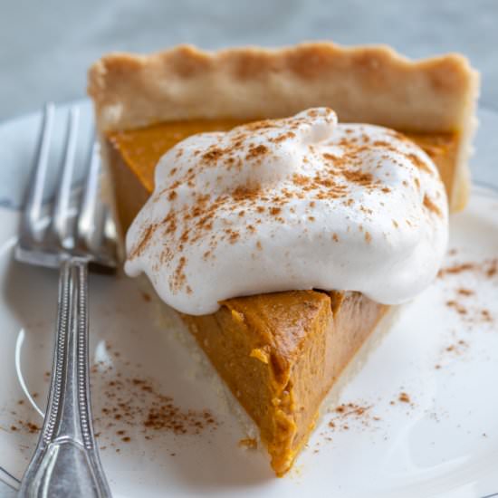 Vegan Gluten-Free Pumpkin Pie