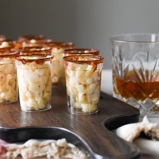 Three Cheese Macaroni Shooters