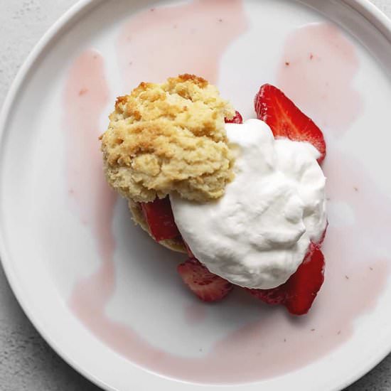 Keto Strawberry Shortcakes