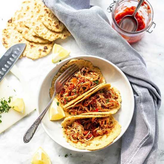 Chicken tacos