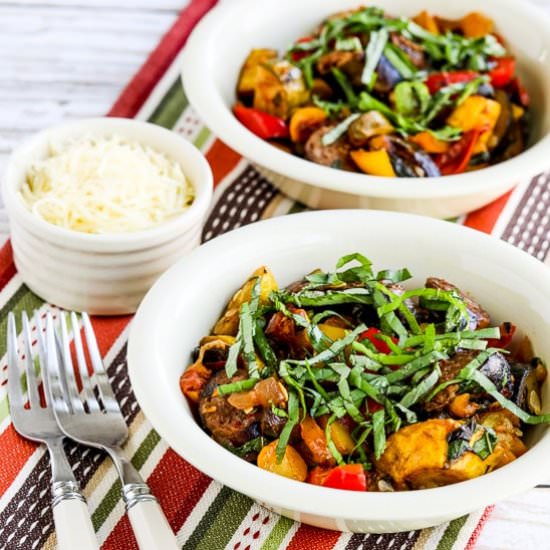 Ratatouille with Italian Sausage