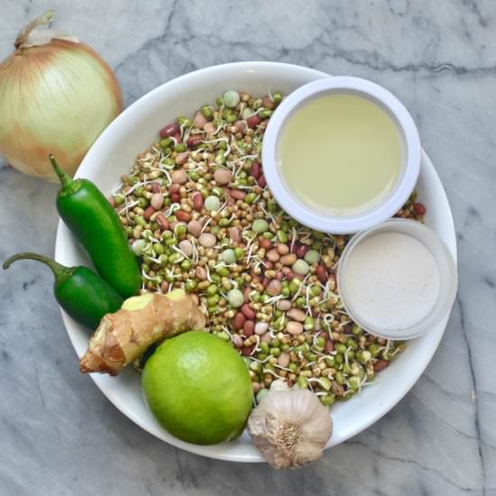 MIXED SPROUTED LENTILS STEW – IP