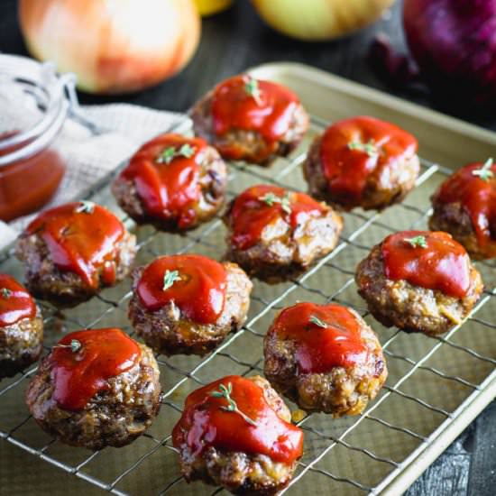 Onion Burger Mini Meatloaf