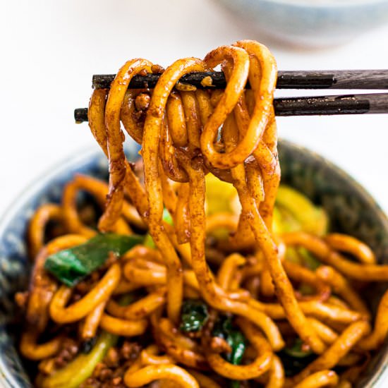 Yaki Udon, Stir Fried Udon Noodles