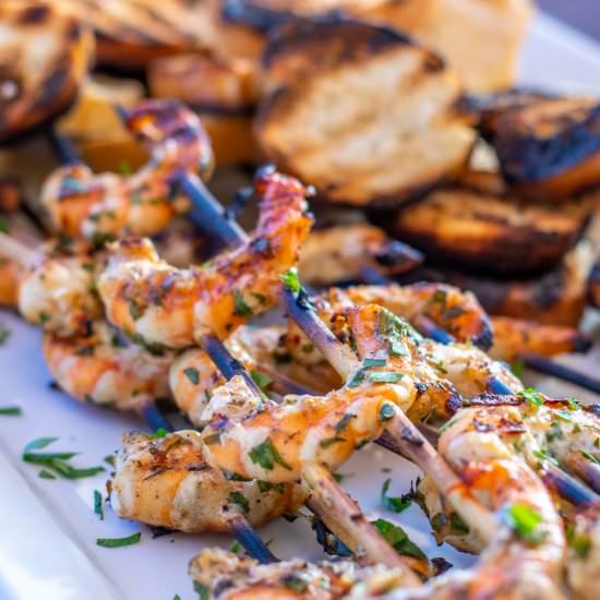 Grilled Shrimp Scampi