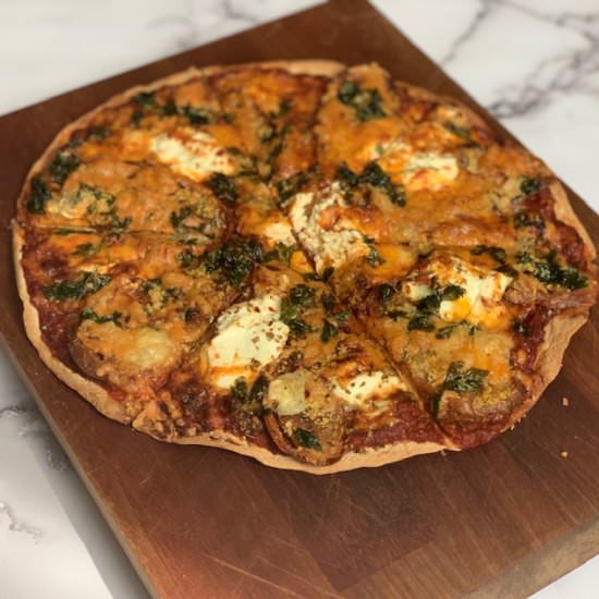 Easy Sweet Potatoes BBQ Pizza