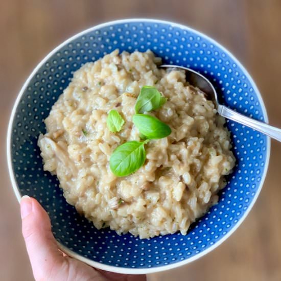 Creamy Mushroom Risotto