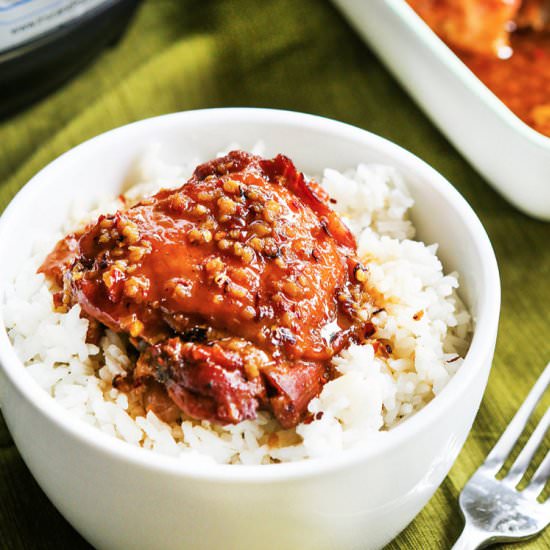 Instant Pot Honey Garlic Chicken
