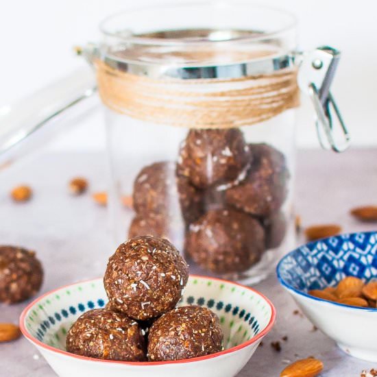 Almond Butter Bliss Balls