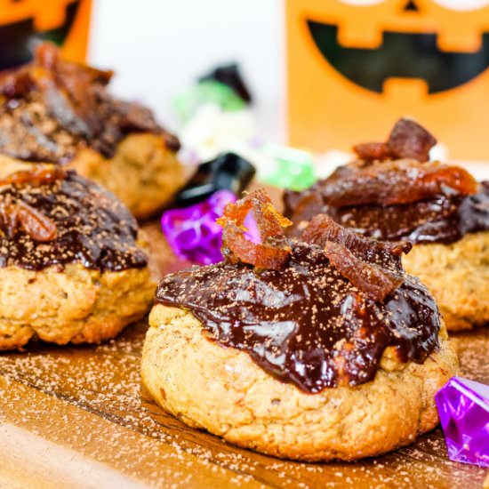 Spooky Halloween Cashew Cookies