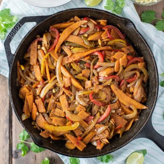 Sweet Potato Fajitas