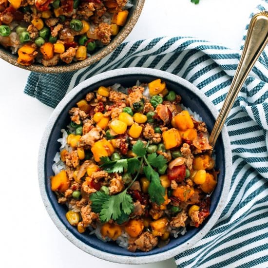 SLOW COOKER GROUND TURKEY