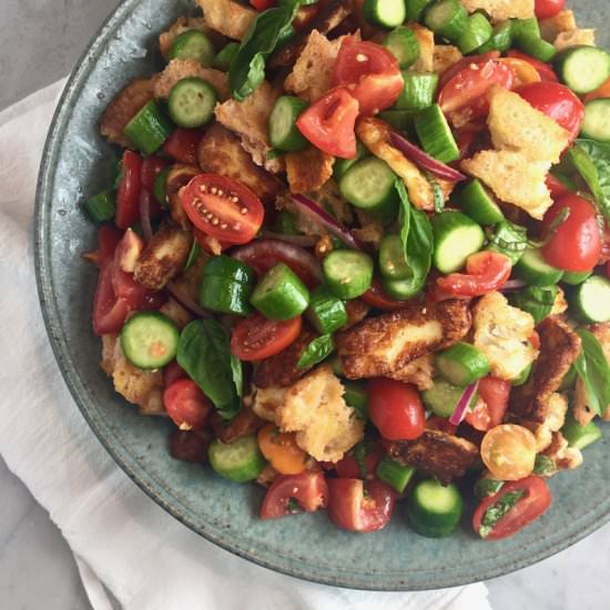 Cucumber-Tomato Salad