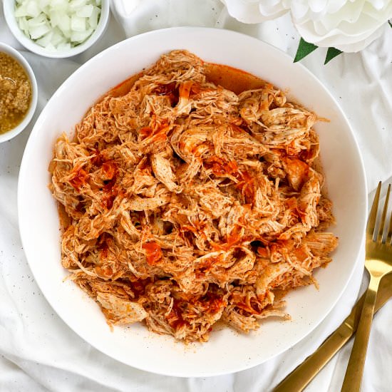 Keto Slow Cooker Buffalo Chicken