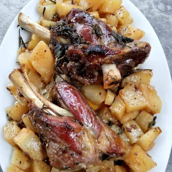 Rosemary Lamb Shanks