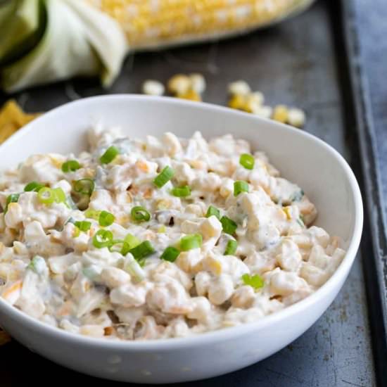 Corn Dip Recipe with Green Chiles