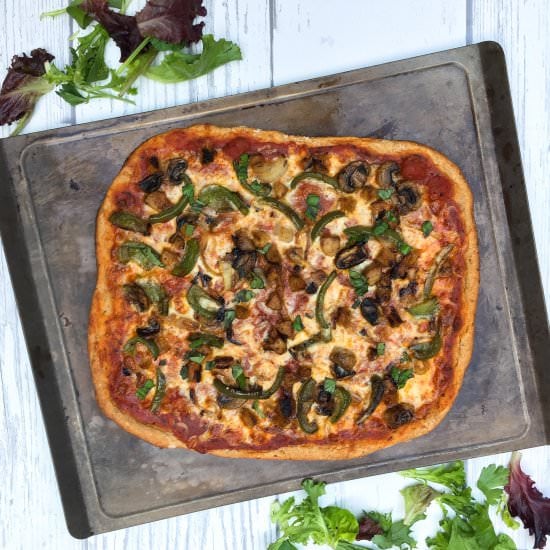 The Works Pizza with Spelt Crust