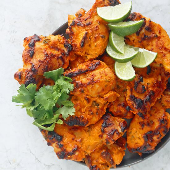 Authentic Tandoori Chicken in Oven