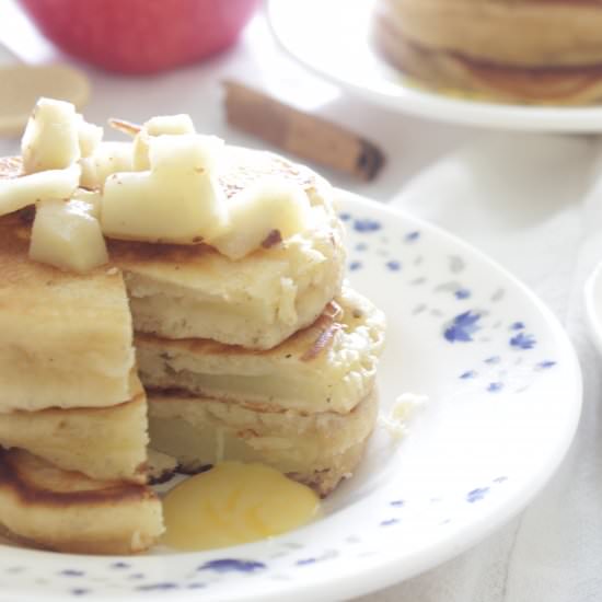 Apple Slice Pancakes
