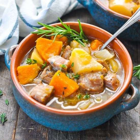 Autumn Harvest Pork Stew