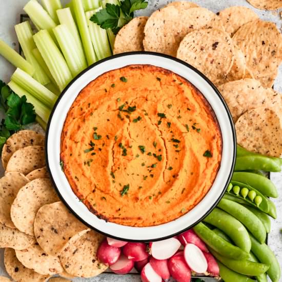 Vegan Buffalo Cauliflower Dip