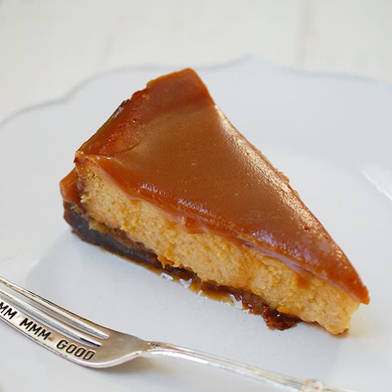 Caramel cheesecake