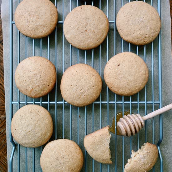 Honey Sea Salt Cookies