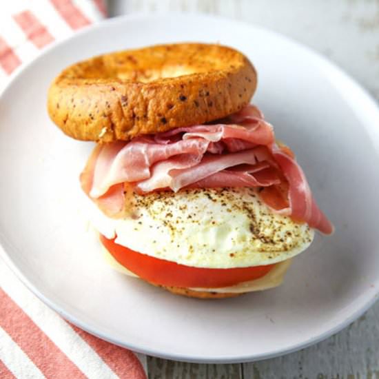 breakfast bagel