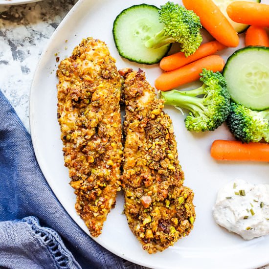 Pistachio Crusted Chicken Tenders