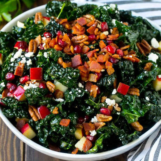 Kale Salad with Apples