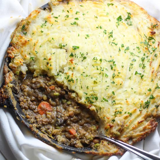 LENTIL SHEPHERD’S PIE