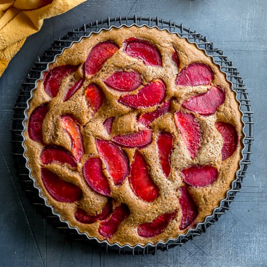 Buttermilk Plum Cake