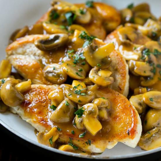 Easy Chicken Marsala