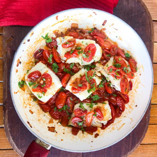 Skillet cod