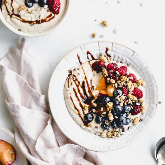 Buckwheat Porridge with Plums