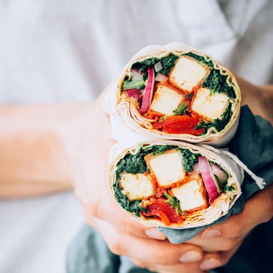 tofu wrap