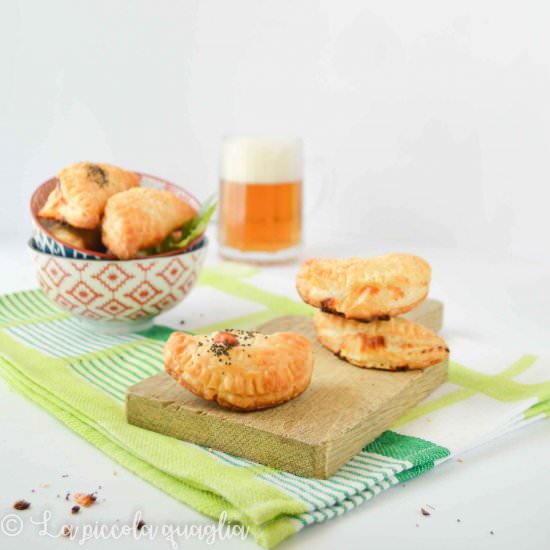 Puff pastry appetizers