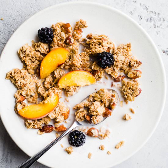 Best Almond Butter Granola