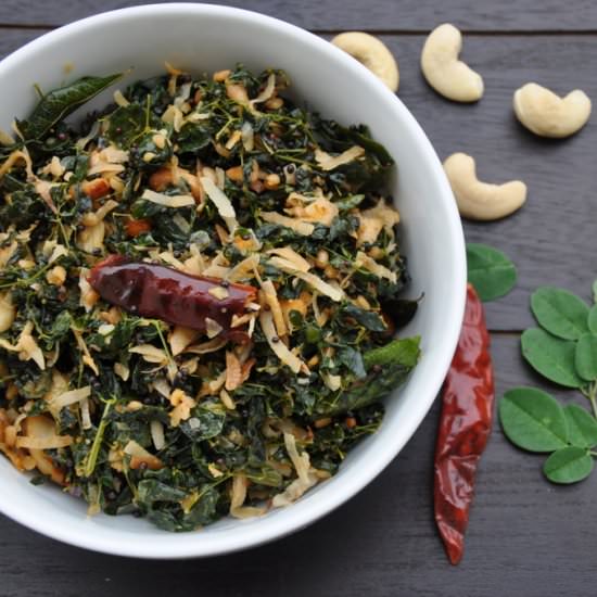 Moringa leaves with Coconut