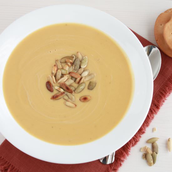 Slow Cooker Butternut Squash Soup