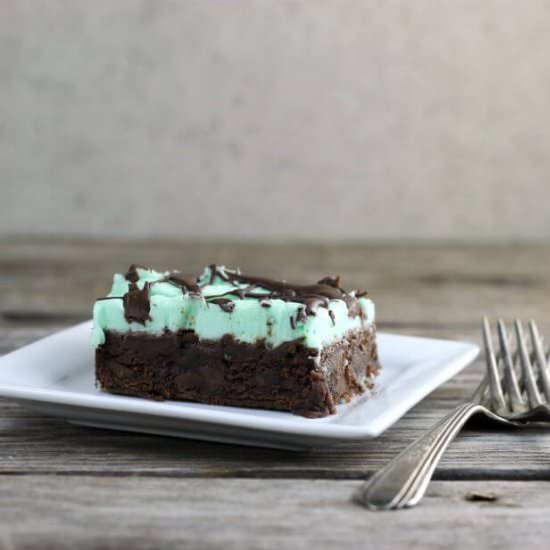 Loaded Fudge Mint Brownies