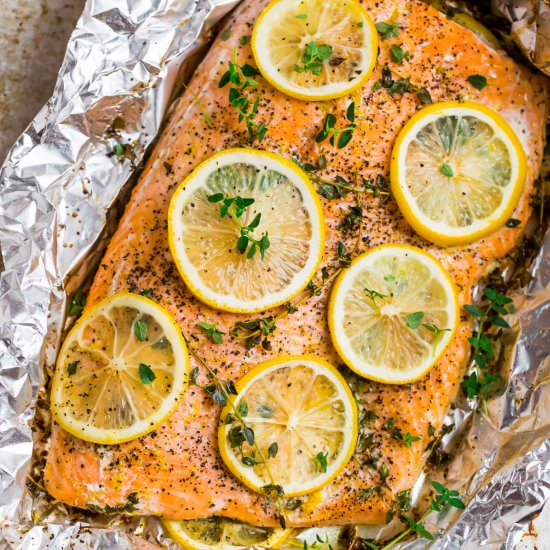 Lemon Pepper Salmon