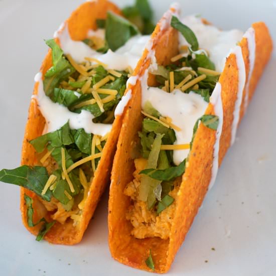 Buffalo Chicken Tacos Recipe