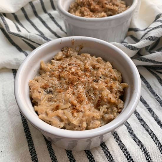 Earl Grey Rice Pudding