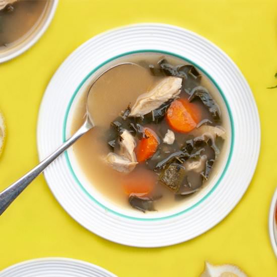 Instant Pot Lemon Chicken Soup