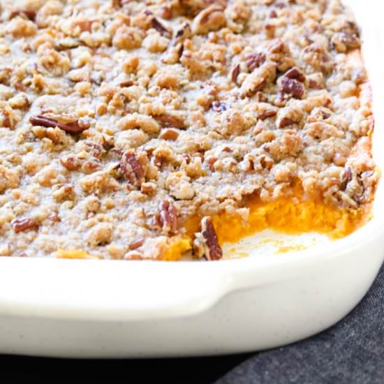 Sweet Potato Souffle