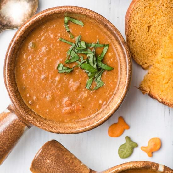 Easy Vegan Lentil Soup