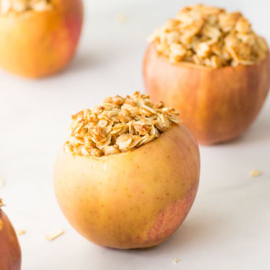 Vegan Baked Apples