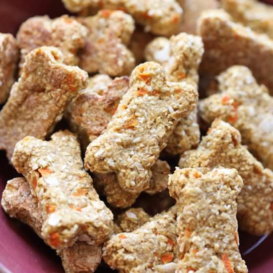 Carrot Cake Dog Treats