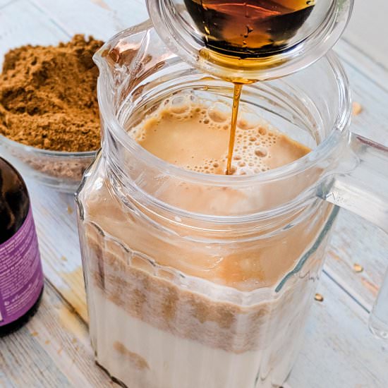 Dirty Chai Latte with Probiotics